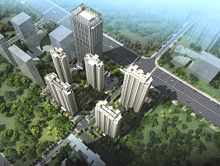 武汉市承接效果图的公司，居住商业服务业设施效果图制作