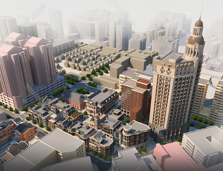 老通城文化风情街效果图制作,国内最顶级的3d效果图制作公司 (1).jpg1/2