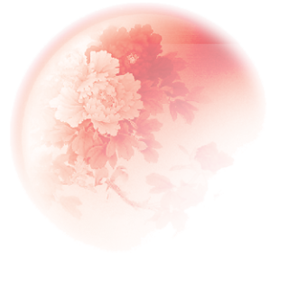 淡粉色朦胧月中花中秋背景素材