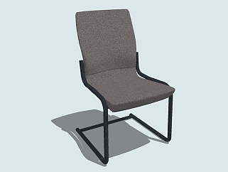 <em>现代单椅</em>草图大师模型，单椅，椅子sketchup模型