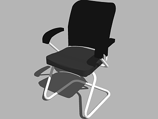 现代单椅草图大师模型，单椅，椅子sketchup模型