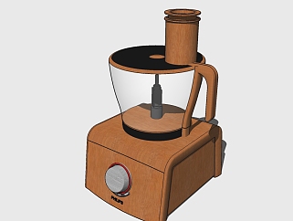 现代榨汁机草图大师模型，榨汁机sketchup模型