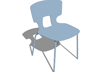 现代单椅草图大师模型<em>，</em>单椅<em>，</em>椅子sketchup模型