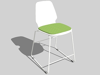 <em>现代单椅</em>草图大师模型，单椅，椅子sketchup模型