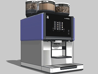 现代<em>咖啡机</em>草图大师模型，<em>咖啡机</em>sketchup模型
