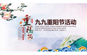 九月九重阳节庆典活动策划PPT模板