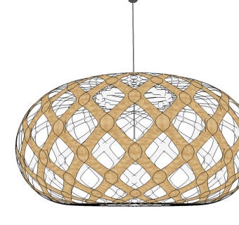 现代吊灯草图大师模型，吊灯sketchup模型