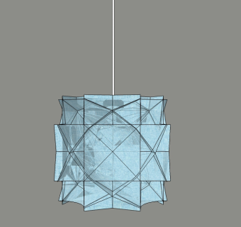现代吊灯草图大师模型，吊灯sketchup模型