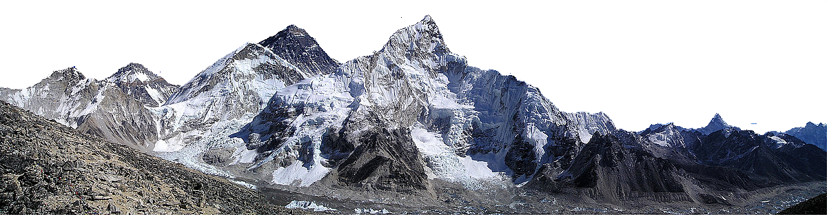 高大的雪山背景素材 喜马拉雅 易图网