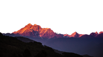 喜马拉雅山背景素材