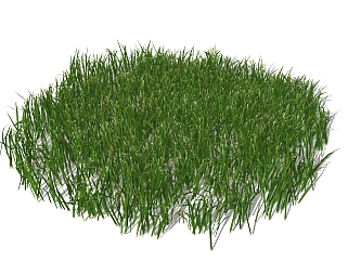 现代草坪草图大师模型，草坪sketchup模型