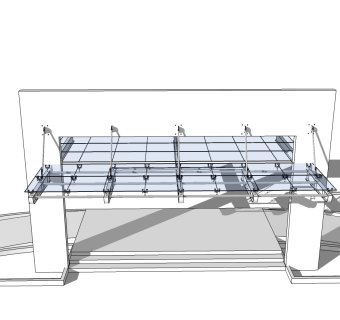 酒店大门草图大师模型下载、酒店大门su模型下载