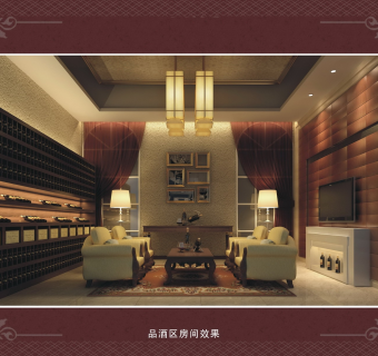 特色金龙美酒美食城CAD施工图，美食城CAD建筑图纸下载