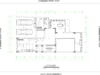 欧式五层别墅CAD施工图及高清效果图下载