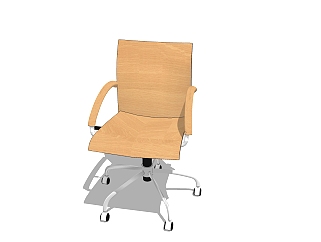 现代<em>简约办公</em>椅组合su模型，办公椅sketchup模型下载