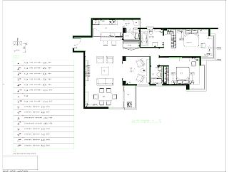 三居样板房施工图及效果图和CAD模型下载
