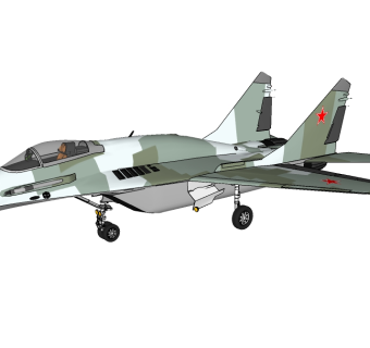 苏俄Mig-29米格-29战斗机 SU模型，苏俄Mig-29米格-29战斗机 Skb模型下载