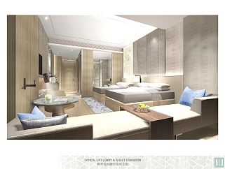 现代豪华酒店CAD施工图，酒店CAD建筑图纸下载