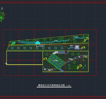 某庭院景观施工图纸全套,cad建筑图纸免费下载