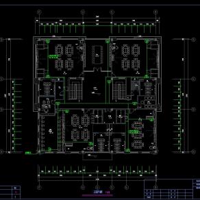 幼儿园弱电智能化施工图CAD图纸