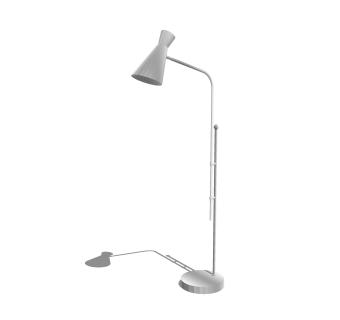 现代落地灯免费su模型，落地灯skb文件下载