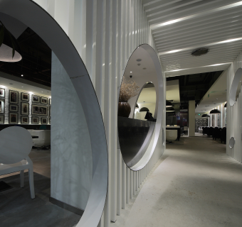 混搭风餐厅CAD施工图，餐厅CAD建筑图纸下载