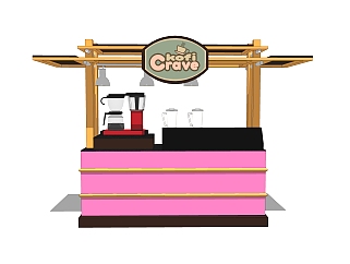 <em>现代咖啡店</em>草图大师模型，<em>咖啡店</em>su模型下载