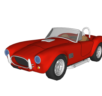 现代汽车免费su模型，现代汽车sketchup模型，汽车su素材下载