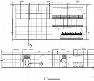 [湖南]高新区五层现代卫生院室内<a href=https://www.yitu.cn/su/7590.html target=_blank class=infotextkey>设计</a>装修施工图门诊<a href=https://www.yitu.cn/su/7996.html target=_blank class=infotextkey>大厅</a>立面图 