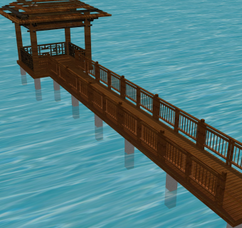 现代栈道SU模型，栈道SKB文件下载