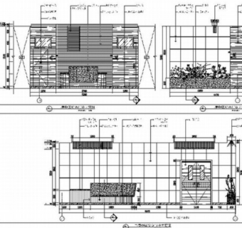 行政商贸区一级甲等综合医院室内装修施工图