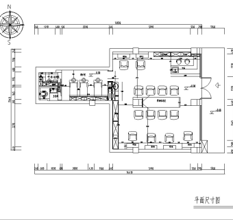 理发店设计装修施工案例