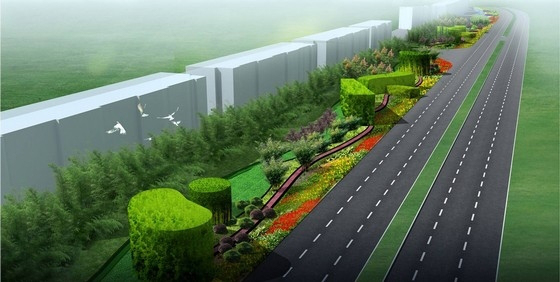 道路旁绿化景观规划设计方案