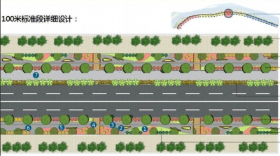 滨江道路景观设计方案