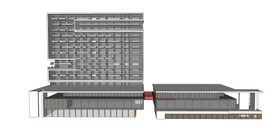 酒店草图大师模型下载、酒店su模型下载