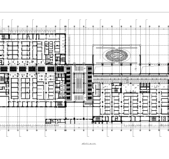 甲级医院4F装修施工图CAD图纸下载dwg文件下载