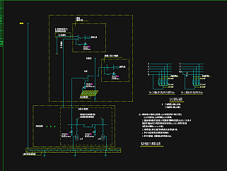 福建知名地产综合楼电气施工图，电气CAD施工图纸下载