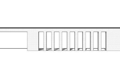 现代景观墙sketchup模型下载，景观墙草图大师模型