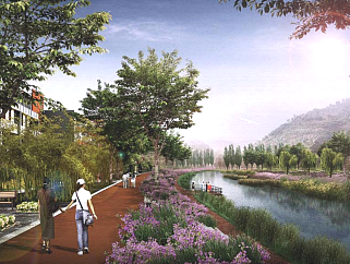 特色湿地滨河公园景观方案设计文本