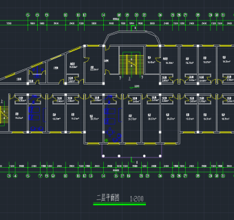 欧式综合楼建筑全套施工图，建筑CAD施工图纸下载