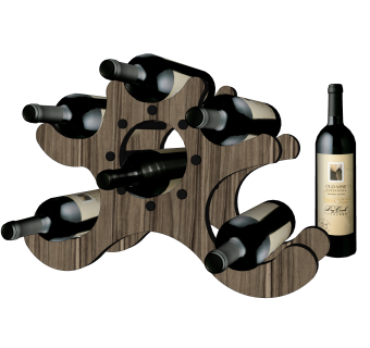 现代创意酒架su模型，酒架草图大师模型下载