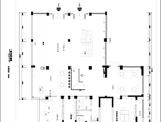现代销售展厅CAD施工图