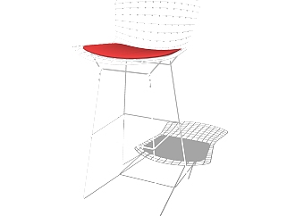 现代<em>吧台</em>椅su免费模型，<em>吧台</em>椅sketchup模型下载