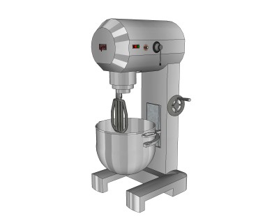 现代打蛋器草图大师模型，厨具sketchup模型下载