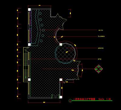 夜总会全套装修CAD施工图，夜总会装修CAD图纸下载
