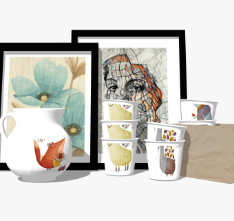  现代茶具草图大师模型，茶具sketchup模型下载