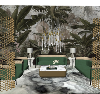 简欧沙发组合草图大师模型，沙发skp模型下载