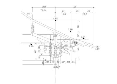 六铺作<a href=https://www.yitu.cn/su/7733.html target=_blank class=infotextkey>斗拱</a>平身科剖面图