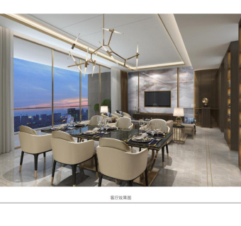 南昌绿地马栏玗140洋房软装方案下载