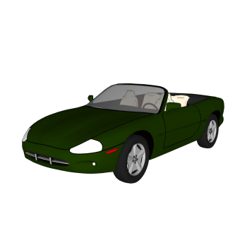 现代汽车免费su模型，现代汽车sketchup模型，汽车草图大师素材下载